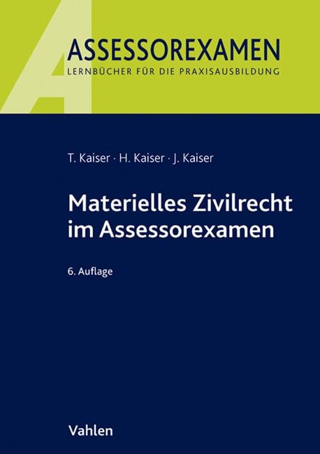 Produktbild: Materielles Zivilrecht im Assessorexamen