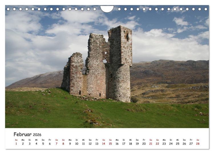 Produktbild: Schottland - Das Land mit rauem Charme (Wandkalender 2026 DIN A4 quer), CALVENDO Monatskalender