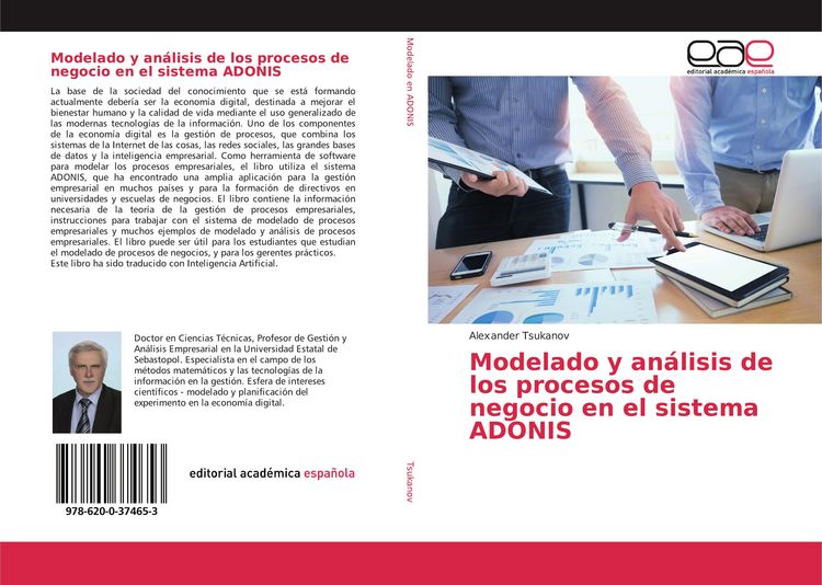 Produktbild: Modelado y an&aacute;lisis de los procesos de negocio en el sistema ADONIS