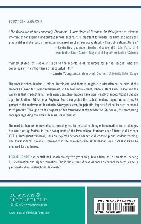 Produktbild: Relevance of the Leadership Standards