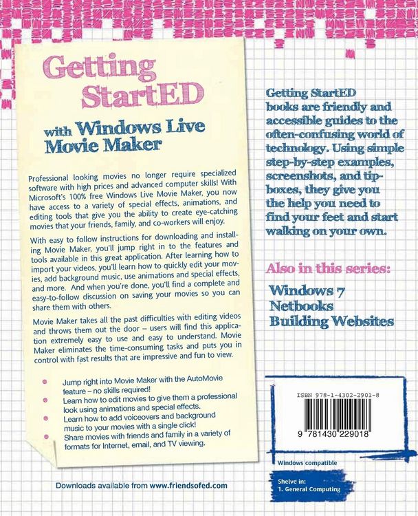 Produktbild: Getting StartED with Windows Live Movie Maker