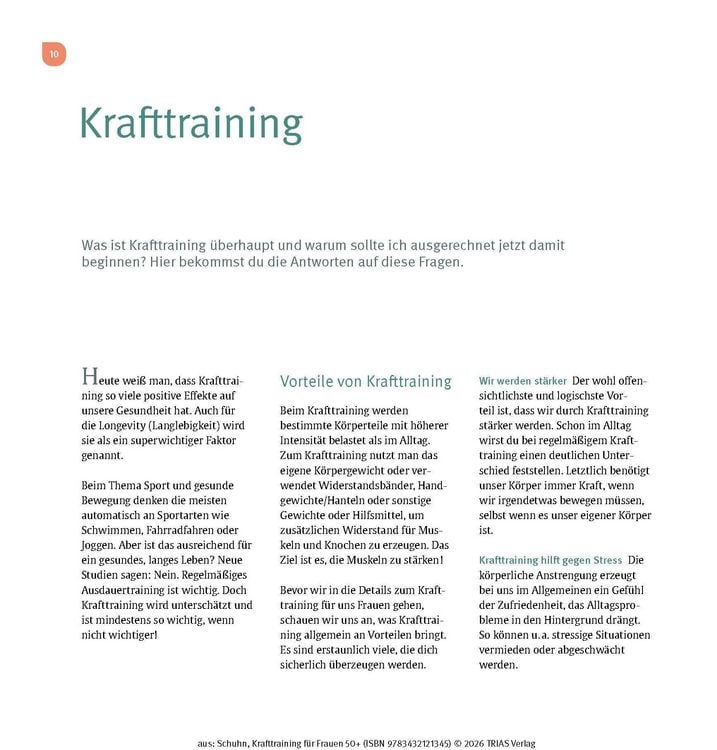 Produktbild: Krafttraining f&uuml;r Frauen 50+