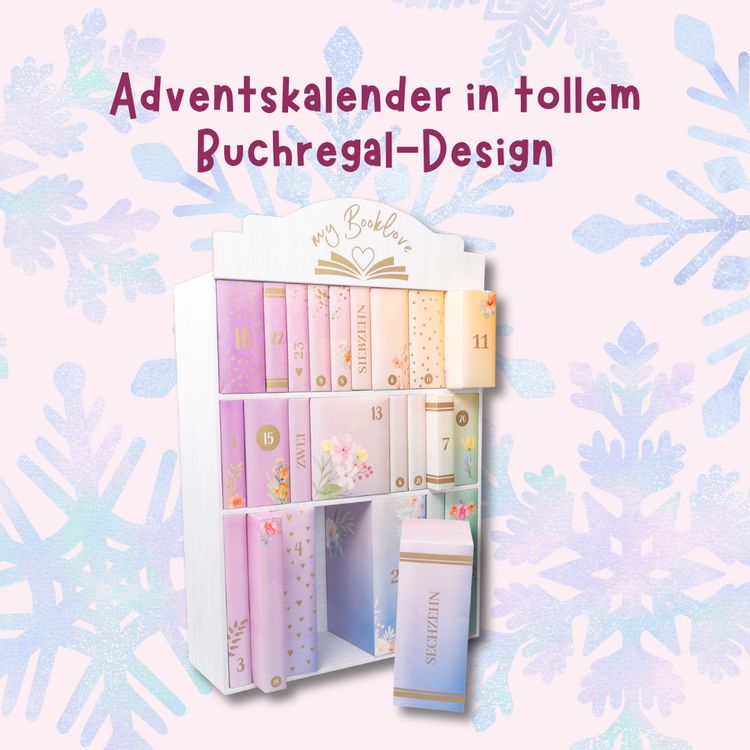 Produktbild: My Booklove Adventskalender - der einzigartige Adventskalender f&uuml;r Buchliebhaberinnen und Buchliebhaber