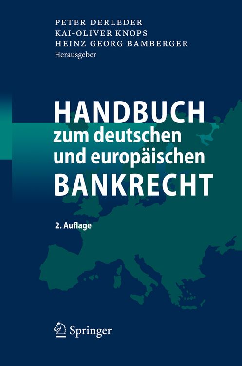Produktbild: Handbuch zum deutschen und europ&auml;ischen Bankrecht