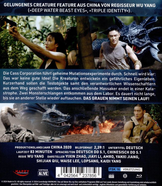 Produktbild: Deep Sea Mutant Snake - Killerschlange aus der Tiefe