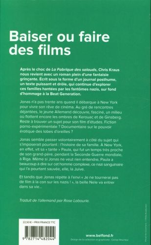Produktbild: Baiser ou faire des films