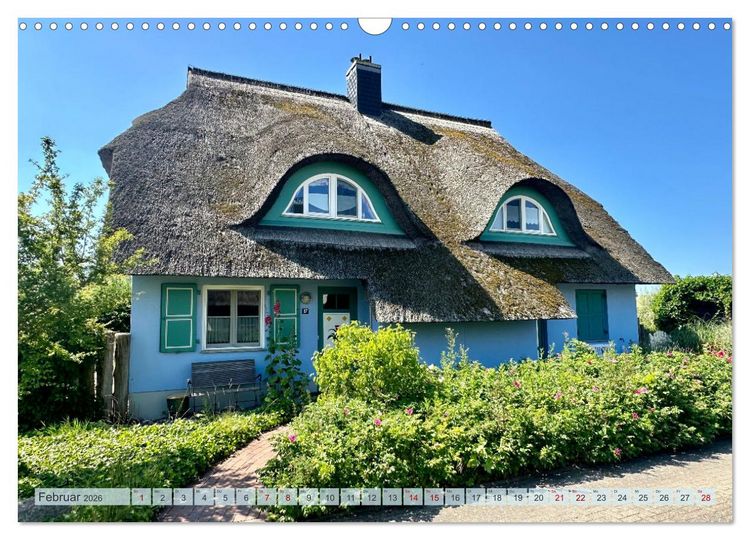 Produktbild: Fischland zwischen Ostsee und Bodden (Wandkalender 2026 DIN A3 quer), CALVENDO Monatskalender