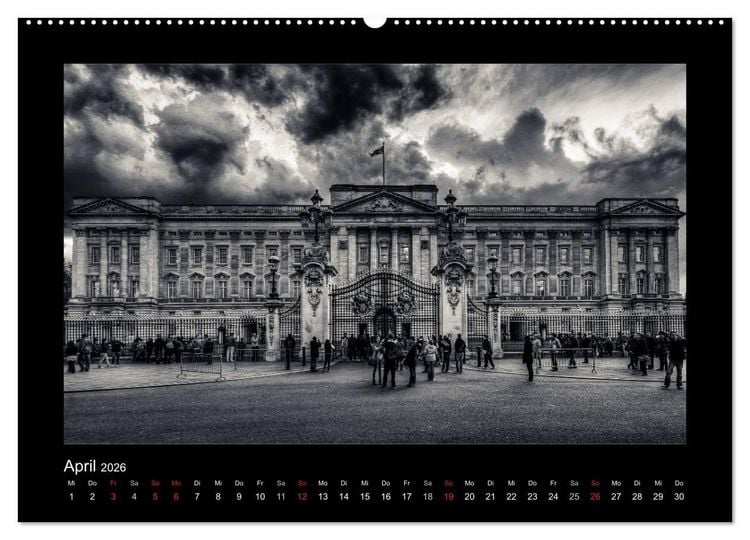 Produktbild: London-Bilder (hochwertiger Premium Wandkalender 2026 DIN A2 quer), Kunstdruck in Hochglanz