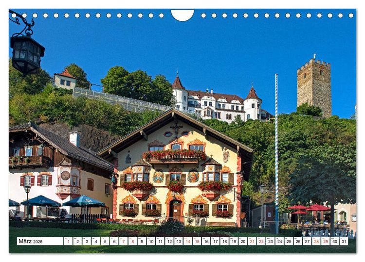 Produktbild: Oberbayerische L&uuml;ftlmalerei (Wandkalender 2026 DIN A4 quer), CALVENDO Monatskalender