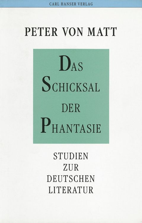 Produktbild: Das Schicksal der Phantasie