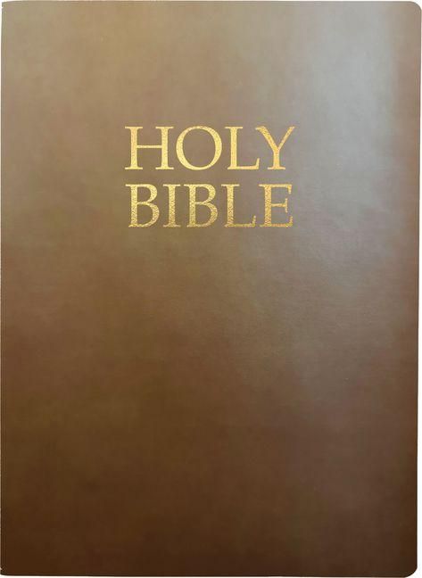 Produktbild: Kjver Holy Bible, Large Print, Coffee Ultrasoft