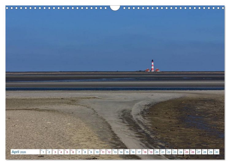 Produktbild: St. Peter-Ording Stranderlebnisse (Wandkalender 2026 DIN A3 quer), CALVENDO Monatskalender
