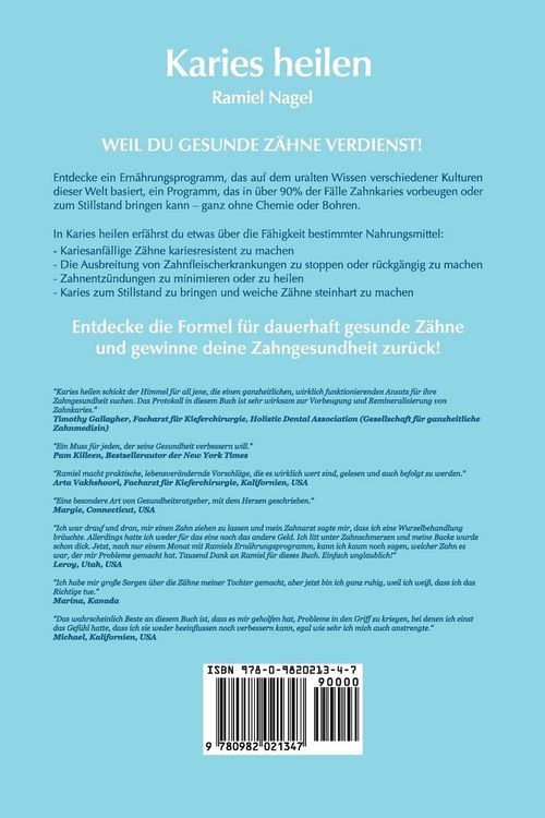 Produktbild: Karies heilen: Nat&uuml;rlich starke Z&auml;hne mit der richtigen Ern&auml;hrung