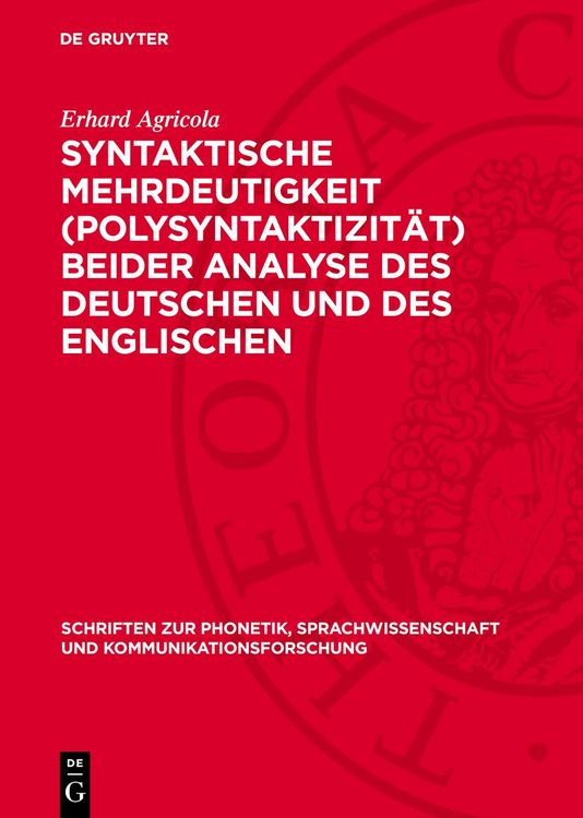 Produktbild: Syntaktische Mehrdeutigkeit (Polysyntaktizit&auml;t) beider Analyse des Deutschen und des Englischen