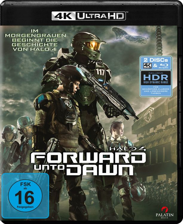 Produktbild: Halo 4 - Forward Unto Dawn - neu aufbereitet in HDR (High Definition Range) (4K Ultra HD) (+ Blu-ray)