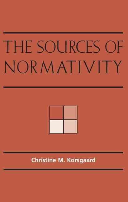 Produktbild: The Sources of Normativity