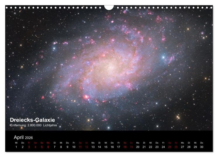 Produktbild: Juwelen des Nachthimmels (Wandkalender 2026 DIN A3 quer), CALVENDO Monatskalender