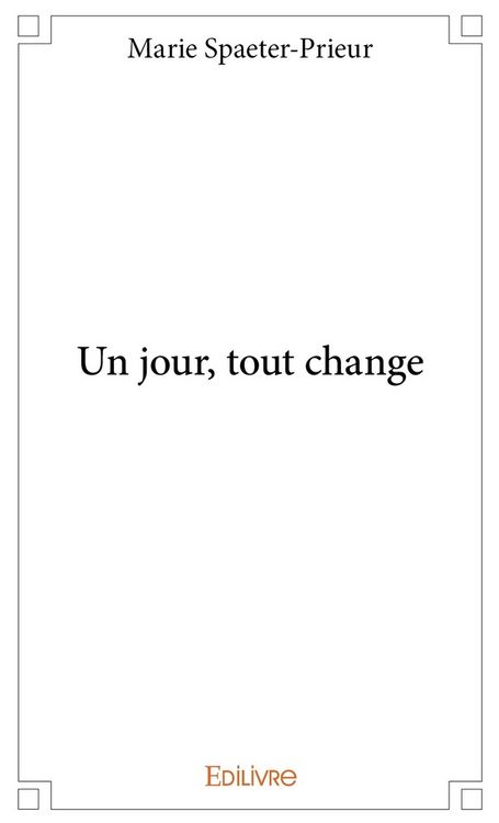 Produktbild: Un jour, tout change