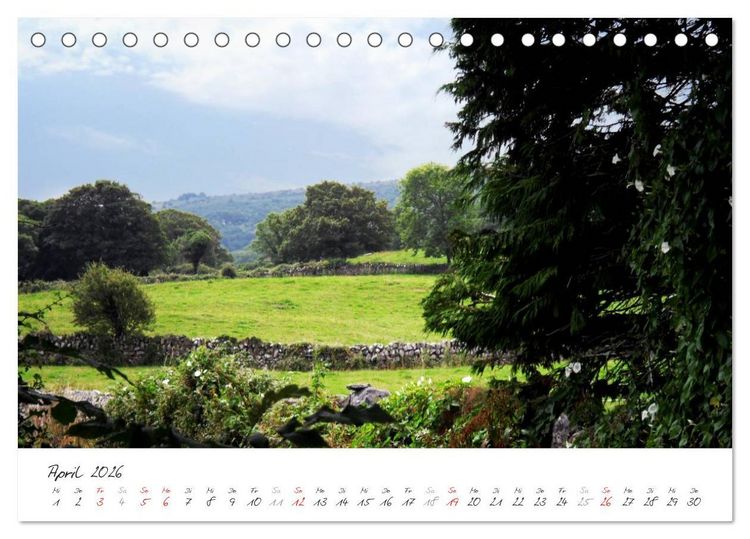 Produktbild: M&auml;rchenhaftes Irland (Tischkalender 2026 DIN A5 quer), CALVENDO Monatskalender