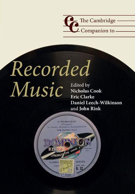 Produktbild: The Cambridge Companion to Recorded Music