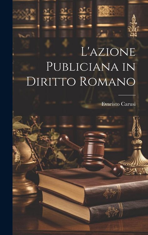 Produktbild: L'azione Publiciana in Diritto Romano