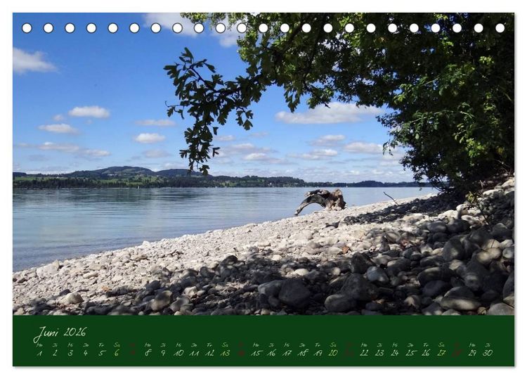 Produktbild: Im Allg&auml;u (Tischkalender 2026 DIN A5 quer), CALVENDO Monatskalender