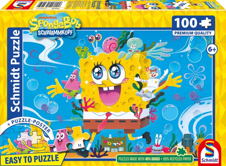 Produktbild: SpongeBob, Abenteuer in Bikinibottom 100 Teile
