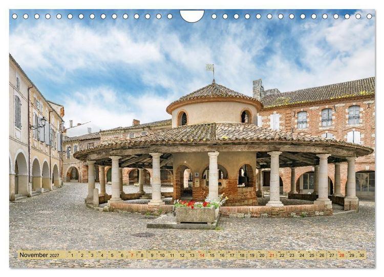 Produktbild: Bonjour Gascogne (Wandkalender 2027 DIN A4 quer), CALVENDO Monatskalender
