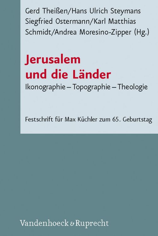 Produktbild: Jerusalem und die L&auml;nder