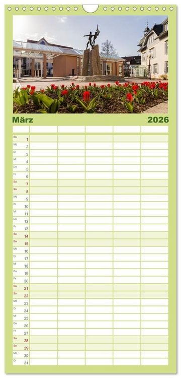 Produktbild: Familienplaner 2026 - Freudenstadt 2026 mit 5 Spalten (Wandkalender, 21 x 45 cm) CALVENDO
