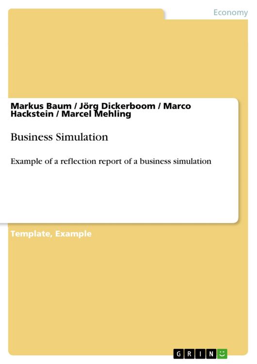 Produktbild: Business Simulation