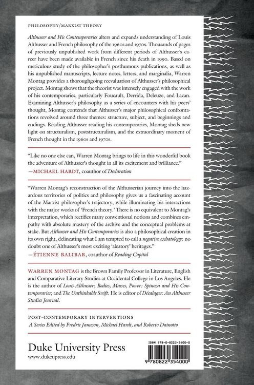 Produktbild: Althusser and His Contemporaries