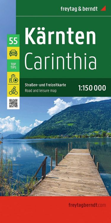 Produktbild: Freytag & berndt Stra&szlig;enkarte K&auml;rnten 1:150.000