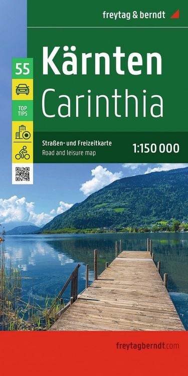 Produktbild: Freytag & berndt Stra&szlig;enkarte K&auml;rnten 1:150.000