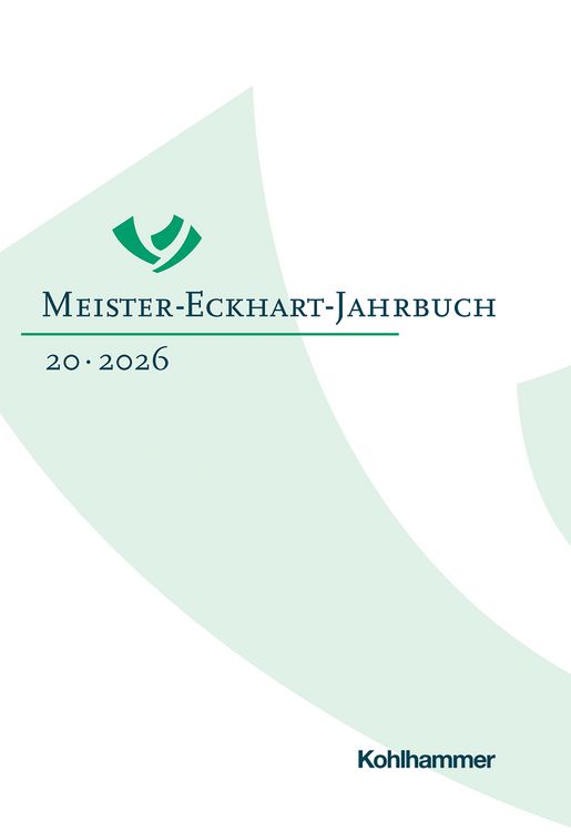Produktbild: Meister-Eckhart-Jahrbuch