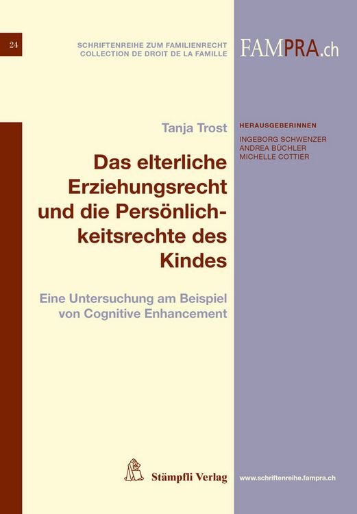 Produktbild: Das elterliche Erziehungsrecht und die Pers&ouml;nlichkeitsrechte des Kindes