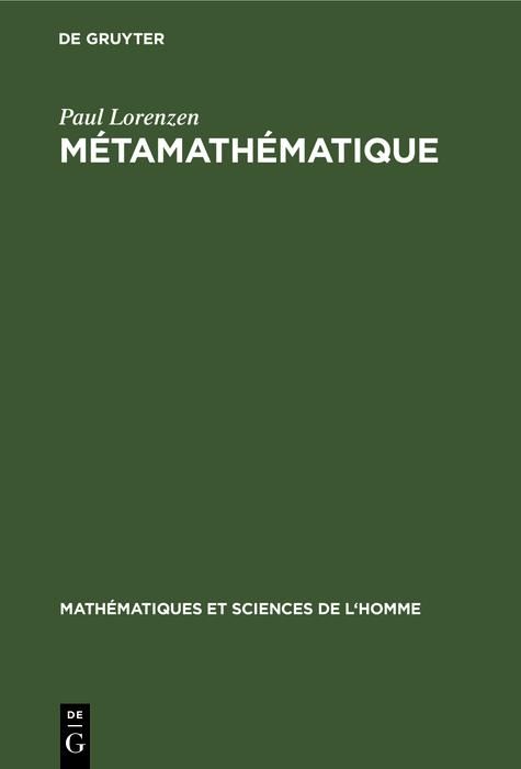 Produktbild: M&eacute;tamath&eacute;matique