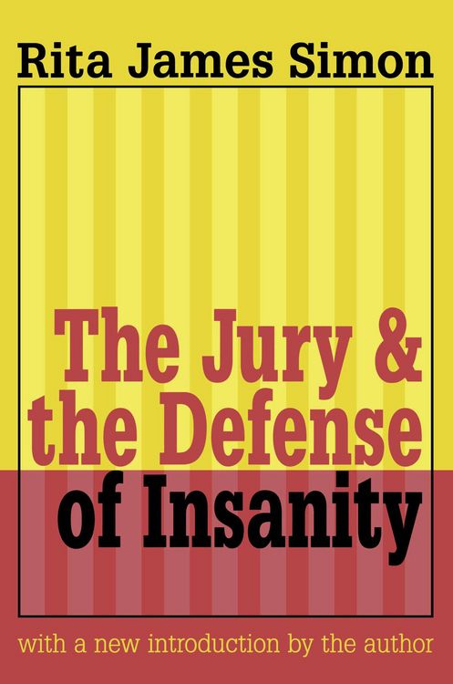 Produktbild: Jury and the Defense of Insanity
