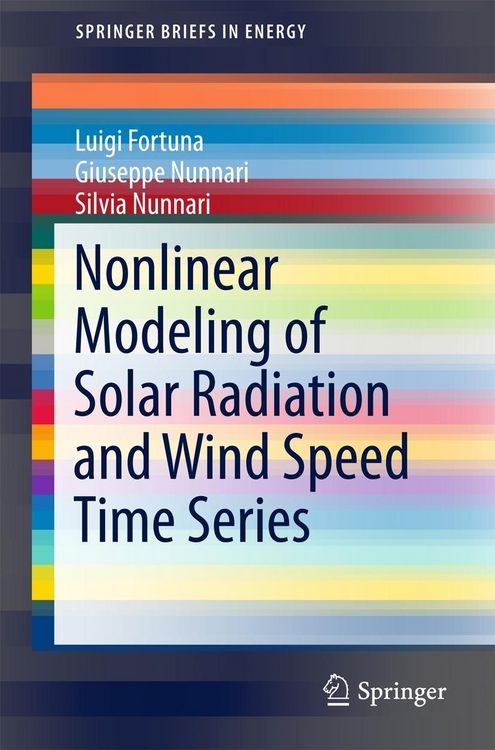 Produktbild: Nonlinear Modeling of Solar Radiation and Wind Speed Time Series