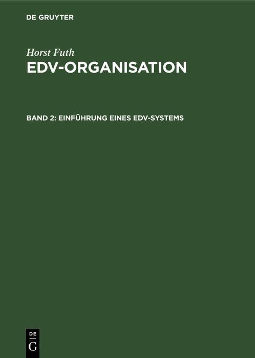 Produktbild: Einf&uuml;hrung eines EDV-Systems