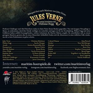 Produktbild: Die neuen Abenteuer des Phileas Fogg - Im Land der tausend Gefahren,1 Audio-CD