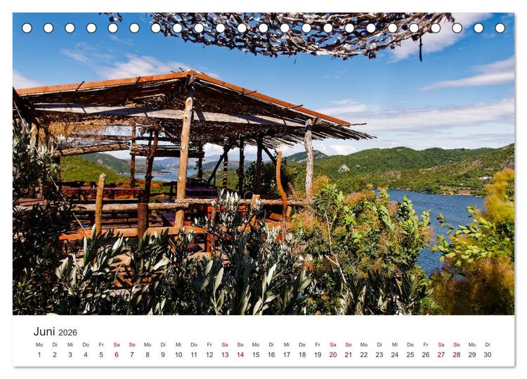 Produktbild: Albanien. Eine Entdeckungsreise. (Tischkalender 2026 DIN A5 quer), CALVENDO Monatskalender