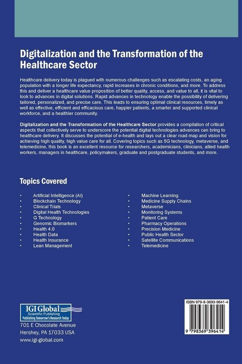 Produktbild: Digitalization and the Transformation of the Healthcare Sector