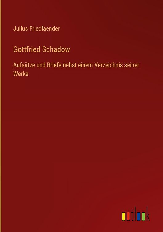 Produktbild: Gottfried Schadow