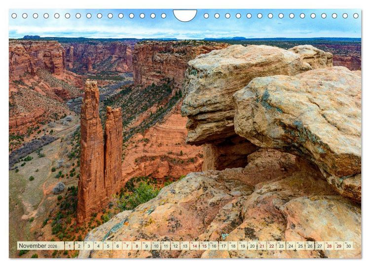 Produktbild: Unterwegs in ARIZONA (Wandkalender 2026 DIN A4 quer), CALVENDO Monatskalender
