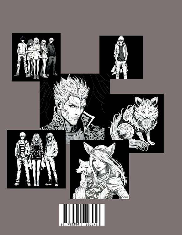 Produktbild: Black Manga Malbuch.