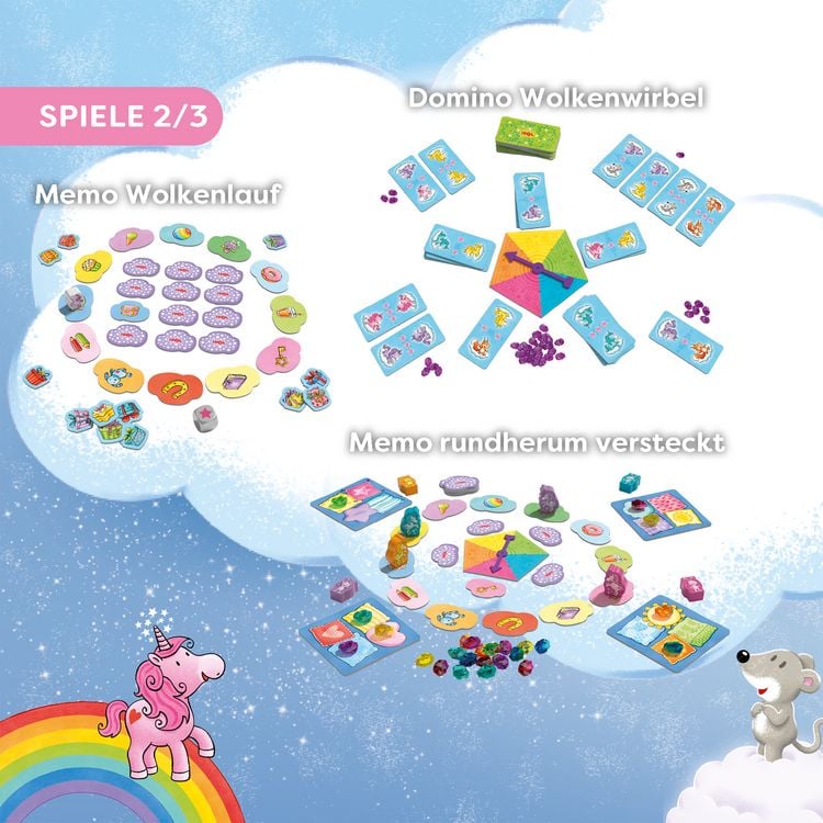 Produktbild: Einhorn Glitzergl&uuml;ck - Spielesammlung