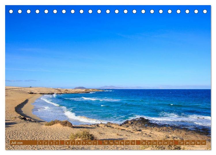 Produktbild: Fuerteventura (Tischkalender 2026 DIN A5 quer), CALVENDO Monatskalender