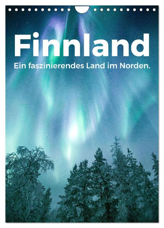 Produktbild: Finnland - Ein faszinierendes Land im Norden. (Wandkalender 2026 DIN A4 hoch), CALVENDO Monatskalender