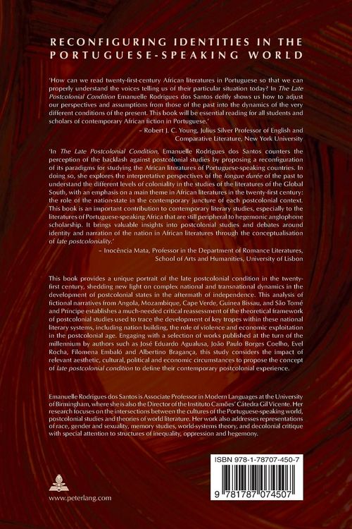 Produktbild: The Late Postcolonial Condition